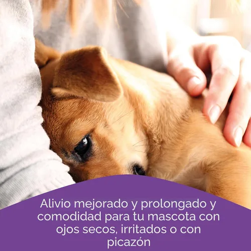 Vista 3 de OptixCare Eye Lube Plus + Hyaluron 20g para perros, gatos y caballos, paquete de 3