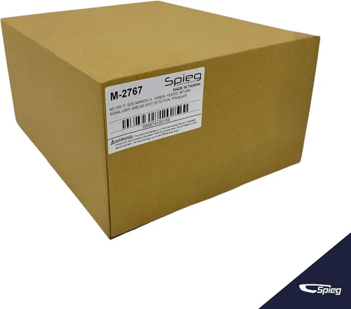 Vista 8 de Espejo lateral del conductor Spieg para Mazda CX-5 2017-2024 con monitoreo de punto ciego BSM, ajuste eléctrico, calefactado, luz de señal de giro