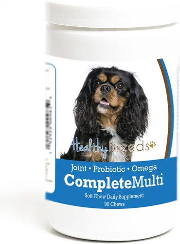 Vista 308 de Healthy Breeds Affenpinscher todo en uno multivitamínico suave masticable 60