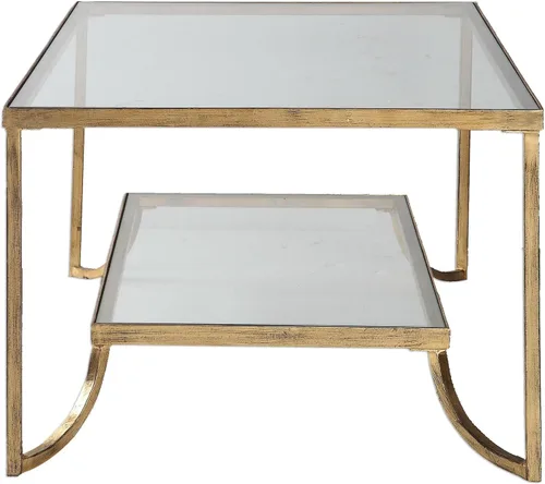 Vista 5 de Uttermost, Mesa de centro Gold Katina