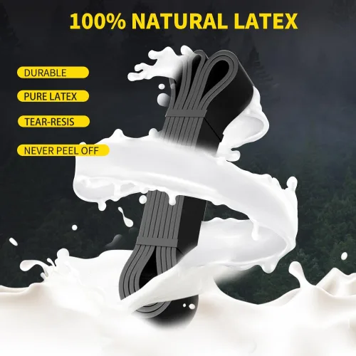 Vista 4 de ROSAPOAR Resistance Band Pull up Band Fitness Exercise Bands Natural Latex for Workout Body Stretch Powerlifting Band Fitness Sport Training at