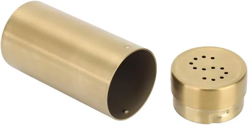 Vista 9 de Tarro de especias, 2 unidades de acero inoxidable para condimentos para sal, pimienta y azúcar