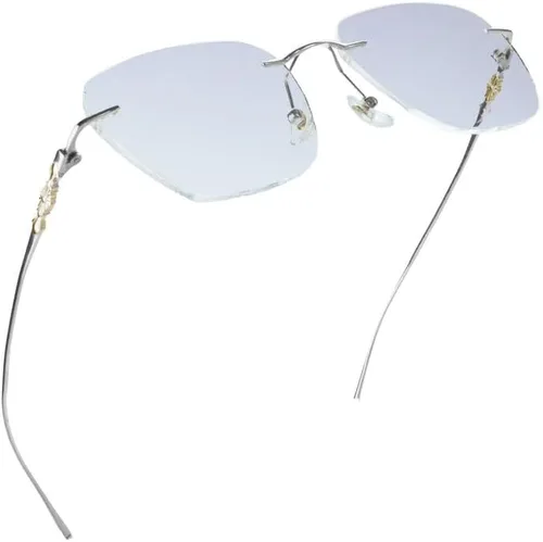 Vista 23 de LifeArt Pure Titanium Frame Glasses/Blue Light Blocking Reading Glasses, Reduce Eyestrain, Stylish for Men and Women