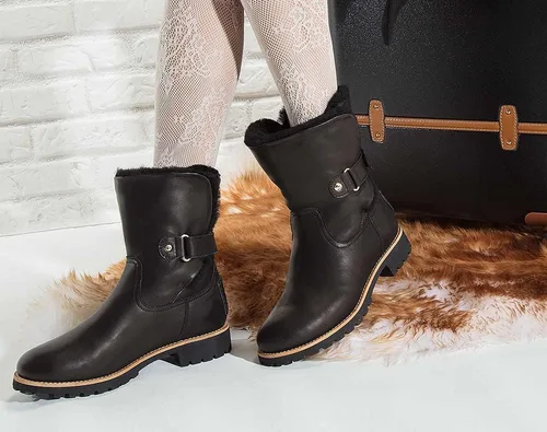 Vista 3 de Panama Jack - Botas de motorista para mujer