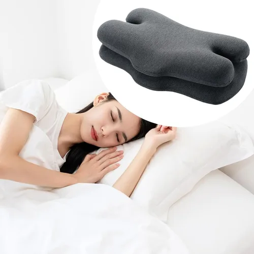 Vista 6 de Adjustable Firmness Cervical Pillow, Ergonomic Memory Foam,dark gray