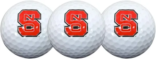 Vista 5 de Juego de 3 pelotas de golf universitarias