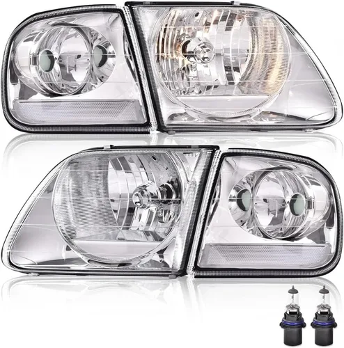Vista 14 de Faros delanteros PIT66 compatibles con Ford F150 1997-2003, 04 F150 Heritage