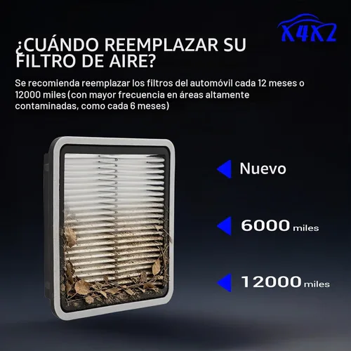 Vista 7 de Filtro de aire del motor CA9997 para Subaru 2008-2016 Impreza, 2009-2018 Forester, 2005-2019 Legacy, 2005-2019 Outback, 2013-2021 WRX, 2006-2007 B9