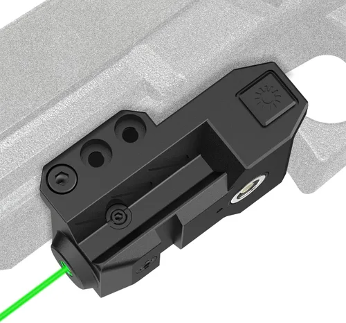 Vista 8 de Low Profile Beams for Guns with Strobe/Momentary Compact Green/Blue /Red Beam for Pistol with Rail
