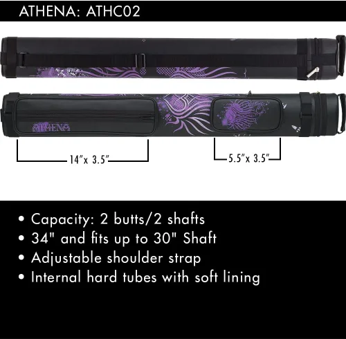 Vista 3 de Athena Estuche para taco de piscina ATHC02
