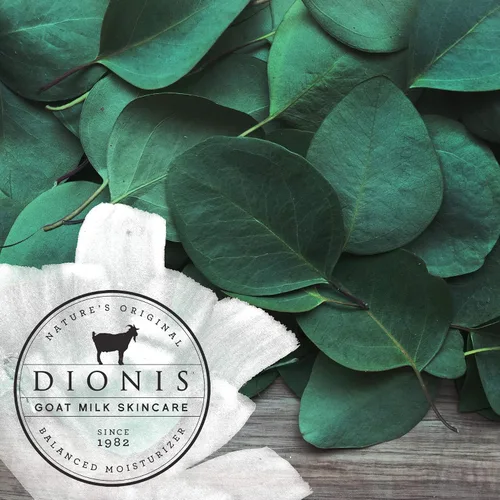 Vista 6 de Dionis Crema de manos para el cuidado de la piel con leche de cabra (Eucalyptus, 1 oz)