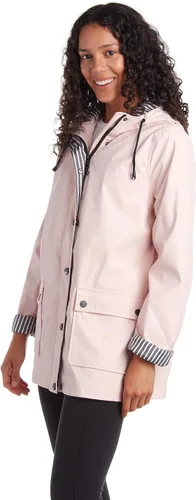Vista 2 de URBAN REPUBLIC Chubasquero para mujer Chaqueta impermeable cortavientos resistente al agua (S-3XL)