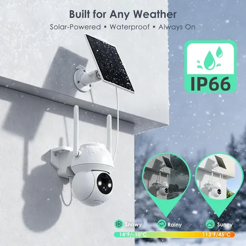 Vista 5 de YOTON Kit de seguridad para interiores y exteriores