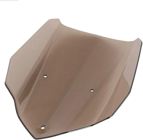 Vista 7 de GLoyer Motorcycle Windshield MT03 Windscreen Windshield Wind Deflectors with Bracket Compatible with MT-03 2016 2017 2018 2019 MT 03 Accessories