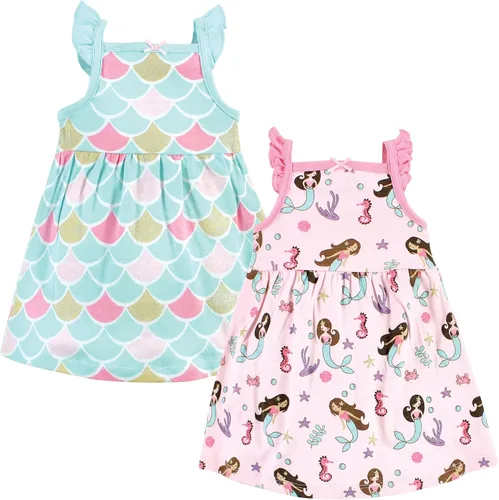 Vista 16 de Hudson Baby Vestidos de algodón para niña Bosque encantado