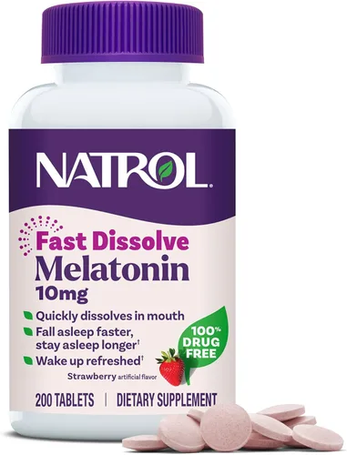 Vista 9 de Natrol - comprimidos de melatonina de disolución rápida