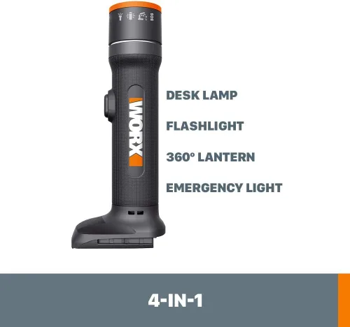 Vista 3 de Worx WX027L.9 20V Power Share Linterna LED multifunción (solo herramienta)