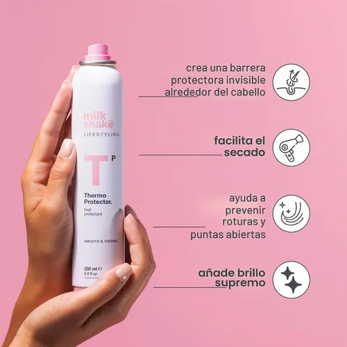 Vista 3 de milk_shake Protector térmico Mejora del brillo, 6.8 onzas líquidas