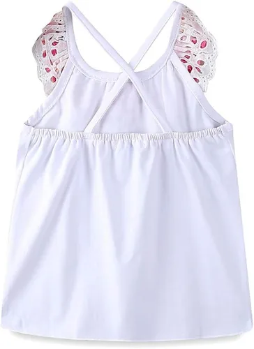 Vista 2 de Mud Kingdom Conjunto de 2 piezas con falda y pantalones cortos para niñas de 9 meses a 9 años