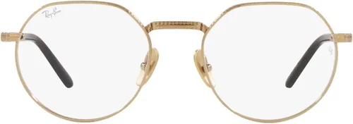 Vista 8 de Ray-Ban Unisex Rx8265v Jack Titanium Round Prescription Eyewear Frames
