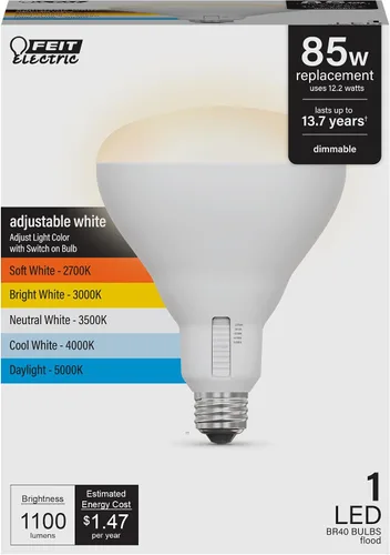 Vista 10 de Feit Electric Bombilla LED BR30 5CCT regulable - equivalente a 65 W