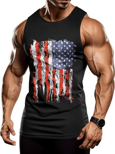 Vista 7 de COOFANDY Paquete de 3 camisetas sin mangas de entrenamiento para hombre, para gimnasio, culturismo, fitness, muscular, camisetas