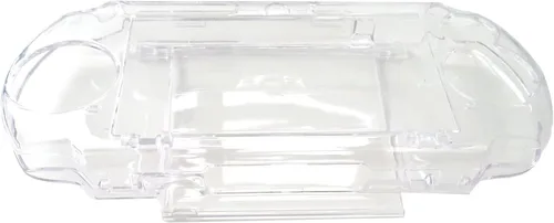 Vista 8 de Carcasa rígida de cristal transparente compatible con Sony PSP Slim 2000 3000 y protege del polvo y los arañazos