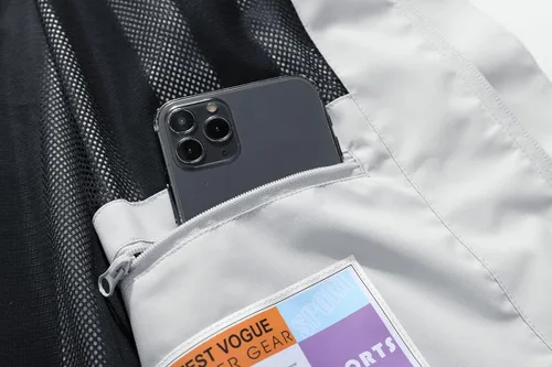 Vista 6 de MOERDENG Chaqueta impermeable para hombre, ligera, con capucha, para primavera, otoño, senderismo, viajes al aire libre