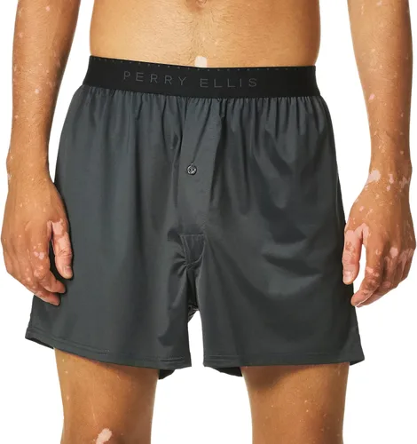Vista 6 de Perry Ellis Bóxer Luxe Solid para hombre