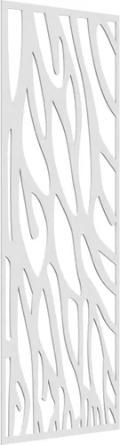Vista 75 de 9 3/8"W x 24 3/8"H x 1/4"T Bristol Decorativos Paneles de Pared de Madera Calado, Cereza
