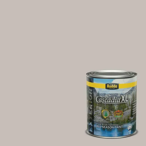 Vista 81 de Rodda Paint CASCADIA XL Pintura e imprimación satinada para exteriores en uno, cuarto de galón, Metropolis Mood