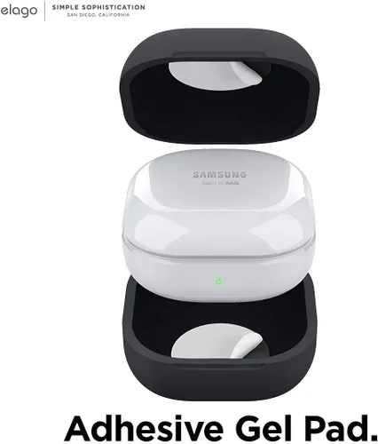 Vista 6 de elago Funda de silicona compatible con Samsung Galaxy Buds FE Case (2023) / Galaxy Buds 2 Pro (2022) / Galaxy Buds 2 Case (2021) / Galaxy Buds Pro