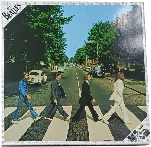 Vista 2 de Factory Entertainment The Beatles Abbey Road - Rompecabezas de doble cara (1000 piezas)