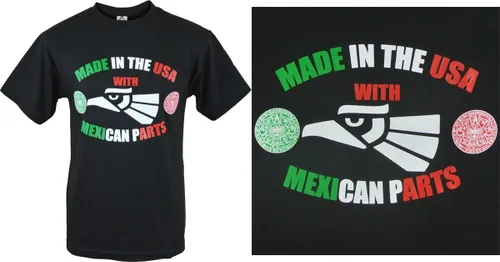 Vista 6 de ShirtBANC fabricado en los Estados Unidos con camisa de piezas mexicanas