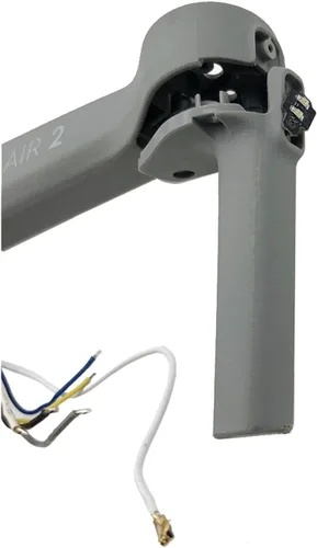 Vista 7 de SeiZed Carcasa de brazo sin motor para D-JI Mavic Air 2 Delantero izquierdo/derecho con soporte y parte trasera izquierda/derecha carcasa