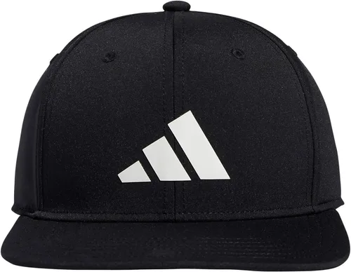 Vista 8 de adidas Mens Three Bar Structured Snapback Adjustable Fit Cap