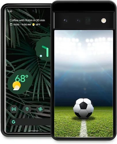 Vista 21 de CARLOCA Funda compatible con Google Pixel 6, diseño gráfico de moda a prueba de golpes, protección antiarañazos y caídas, Google Pixel 6 en blanco