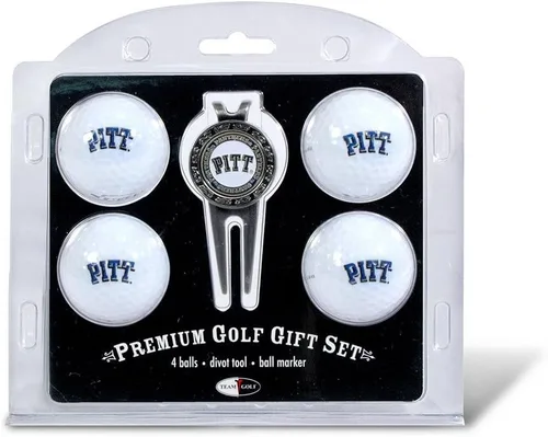 Vista 5 de Team Golf NCAA Unisex-Adult Team Golf NCAA Regulation Size Golf Balls (4 Count) & Divot Tool with Removable Double-Sided Magnetic Marker Cincinnati