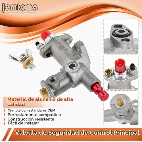 Vista 3 de Kit de reemplazo de válvula de seguridad Lemfema para control de gas