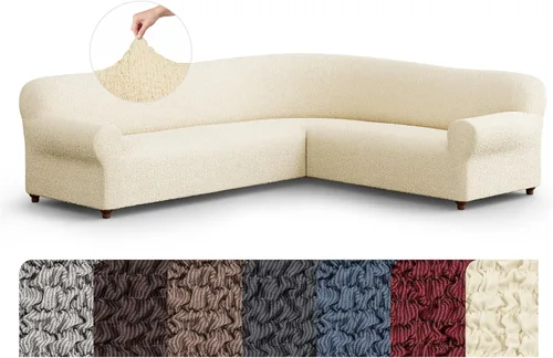 Vista 12 de PAULATO BY GA.I.CO. Funda para muebles, sillón, sofá, desmontable elástica de doble vía - Hecha en Italia - Colección Mille Righe Azul
