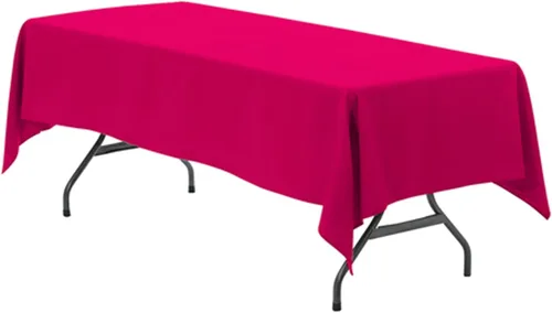 Vista 66 de Your Chair Covers - Mantel rectangular de poliéster sin costuras de alta calidad de 60 pulgadas de ancho x 102 pulgadas de largo - Negro - Mantel