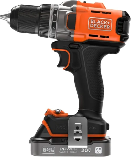 Vista 7 de BLACK+DECKER 20V MAX Taladro/desarmador inalámbrico con batería y cargador, luz de trabajo LED (LDX220C)
