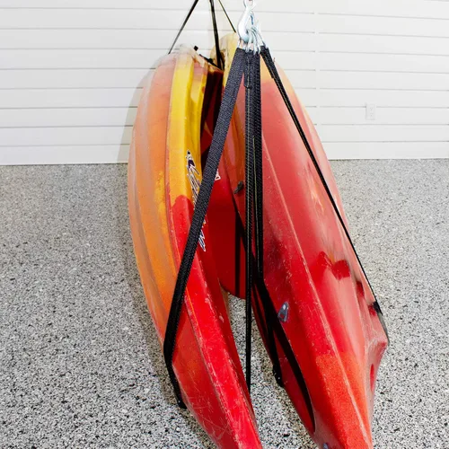Vista 4 de 66064K - Elevador doble para kayak y canoa, color negro