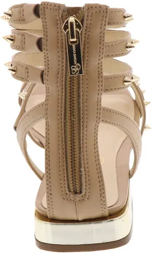Vista 6 de Jessica Simpson Sandalias planas Cenedra Gladiator para mujer