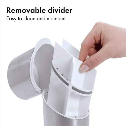 Vista 10 de OXO Good Grips - Organizador de cepillos de dientes de acero inoxidable, organizador y almacenamiento de baño, soporte para cepillos de dientes