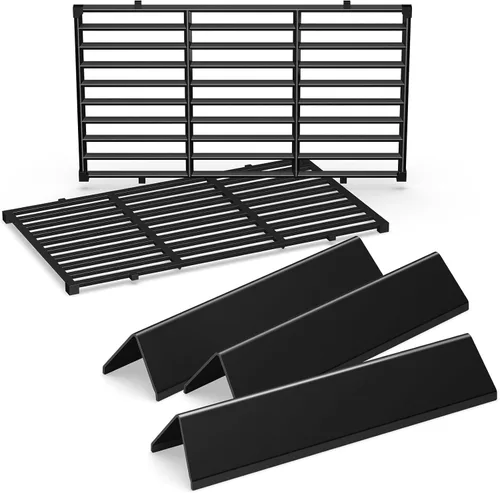 Vista 13 de QuliMetal Piezas de repuesto para parrillas Weber Genesis 300 Series, E310, S310, E320, E330, S330, EP310, EP320, EP330 Series con control frontal