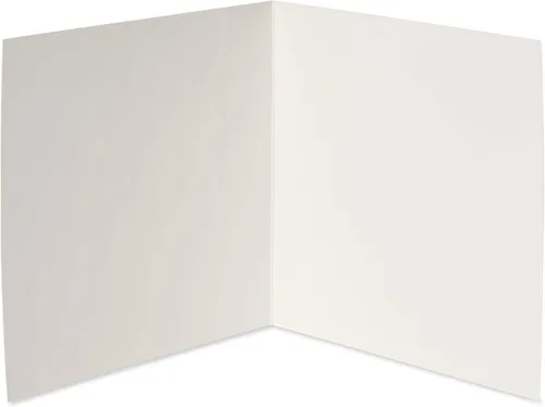 Vista 2 de Papyrus Tarjeta en blanco (flores coloridas)