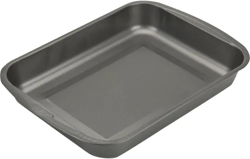 Vista 7 de Goodcook 04048 - Sartén antiadherente para utensilios de metal, fácil de limpiar, apta para lavavajillas, 11.5 pulgadas x 15.5 pulgadas