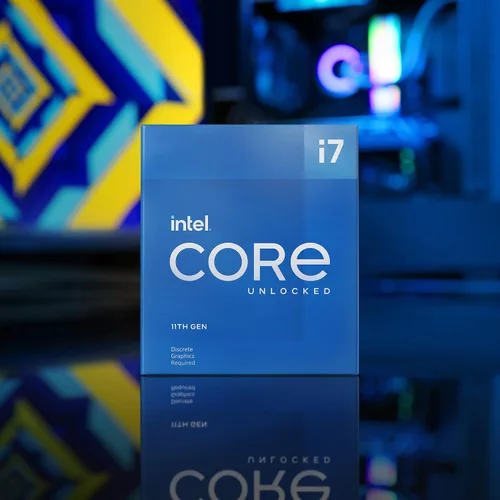 Vista 10 de Procesador Intel Core i7-11700K para equipos de escritorio + combo de placa madre GIGABYTE