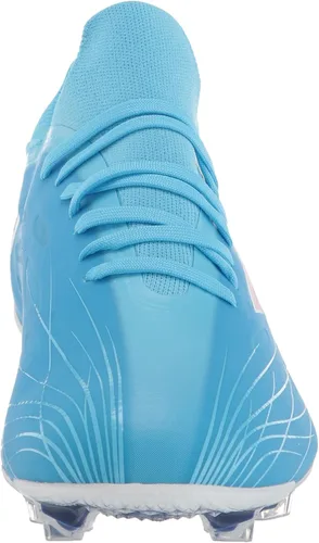 Vista 2 de adidas Tenis de fútbol unisex para adultos X Speedflow.2, CieloRosaBlanco